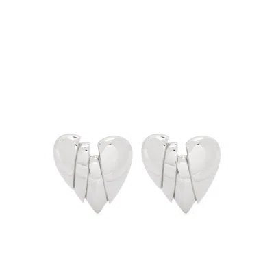 AMINA MUADDI METAL EARRINGS
