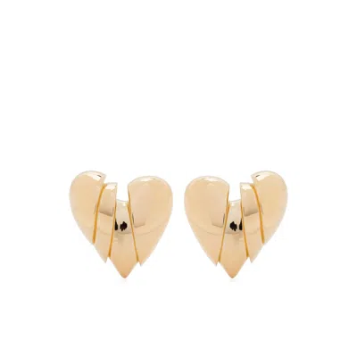 AMINA MUADDI METAL EARRINGS