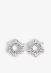 Amina Muaddi Begum Earrings Mini In Silver