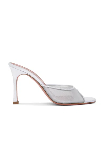 Amina Muaddi Moda Operandi In White