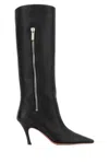 Amina Muaddi Mona Boot In Black