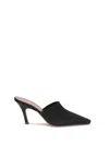 Amina Muaddi Jamie Mule In Black