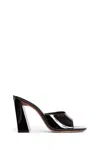 Amina Muaddi Woman Black Mules