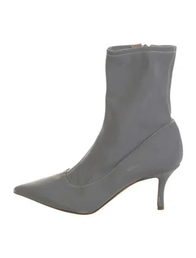 Pre-owned Amina Muaddi Neoprene Sock Boots