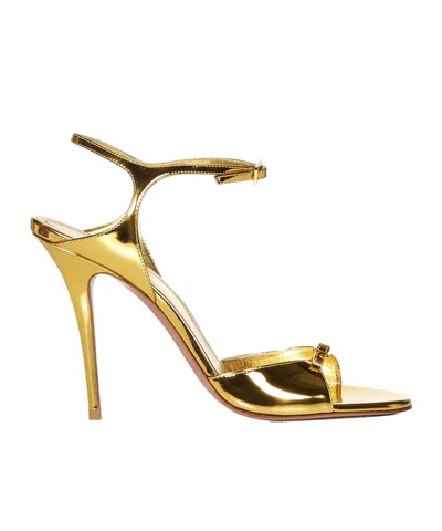 AMINA MUADDI OPEN-TOE HIGH-HEELED SANDALS