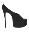 Amina Muaddi Open-toe High-heeled Sandals In Black