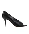 Amina Muaddi Open-toed High-heeled Sandals In Black