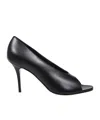 Amina Muaddi Open-toed High-heeled Sandals In Black