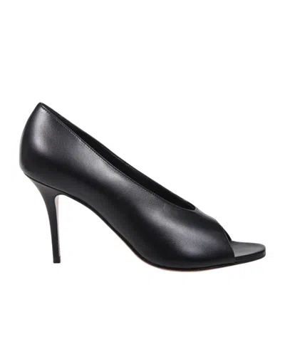 AMINA MUADDI OPEN-TOED HIGH-HEELED SANDALS