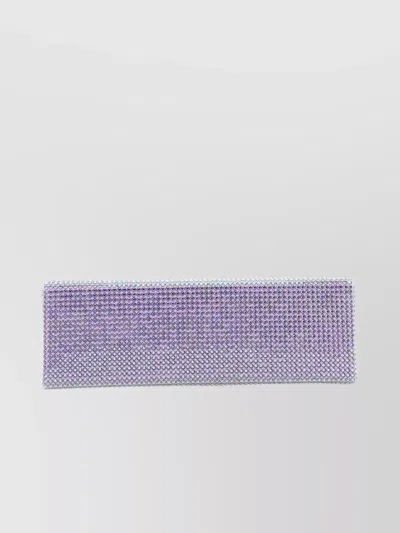 Amina Muaddi Amini Paloma Special Crystal On In Purple