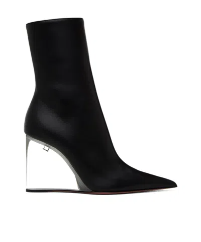 AMINA MUADDI PERNILLE ANKLE SHORT BOOTS