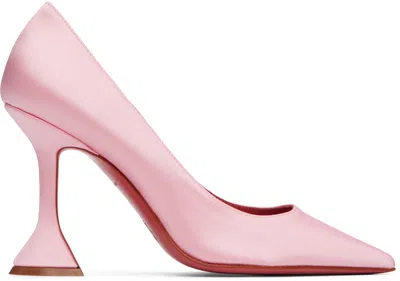 Amina Muaddi Pink Ami 95 Heels