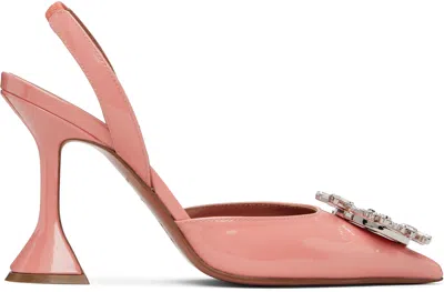 Amina Muaddi Begum Slingback Pumps In Pink