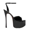Amina Muaddi 155mm Aya Platform Heeled Sandals