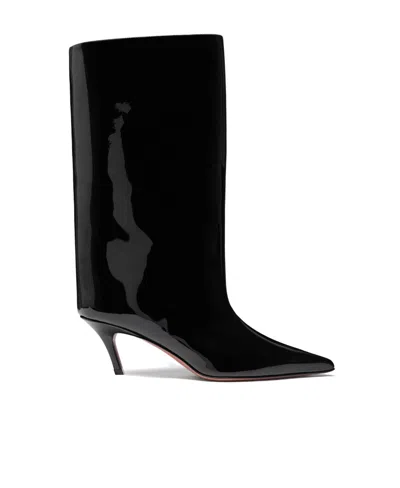 AMINA MUADDI POINTED BOOTS