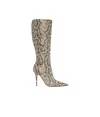 AMINA MUADDI POINTED HIGH BOOTS