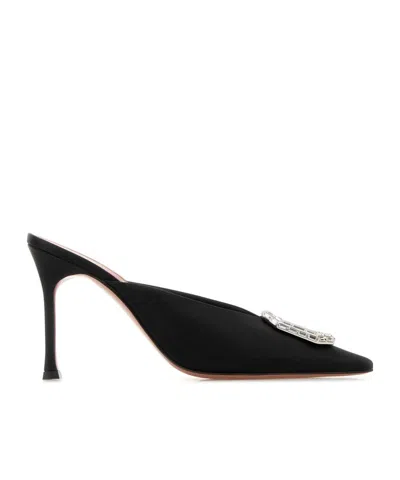 AMINA MUADDI POINTED HIGH-HEELED SANDALS