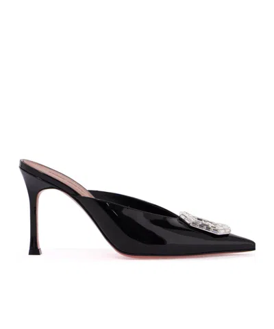AMINA MUADDI POINTED HIGH-HEELED SANDALS