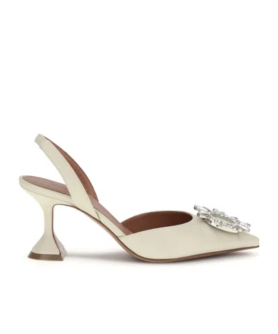 AMINA MUADDI POINTED HIGH-HEELED SANDALS