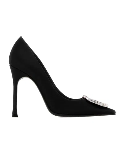 AMINA MUADDI POINTED HIGH HEELS