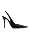 Amina Muaddi Pointed High Heels In Black