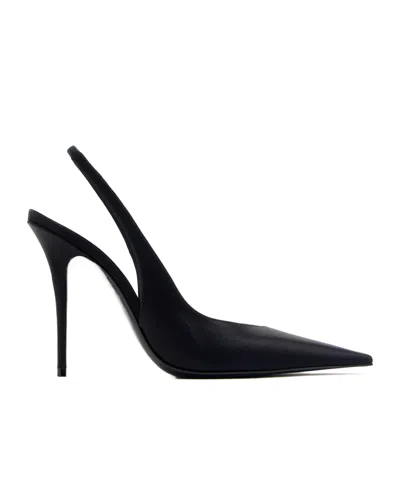 Amina Muaddi Pointed High Heels In Black