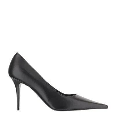 Amina Muaddi Pointed High Heels In Black