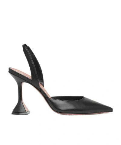 Amina Muaddi Pointed High Heels In Black