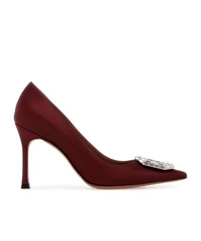 AMINA MUADDI POINTED HIGH HEELS