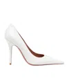 Amina Muaddi Pointed High Heels In White