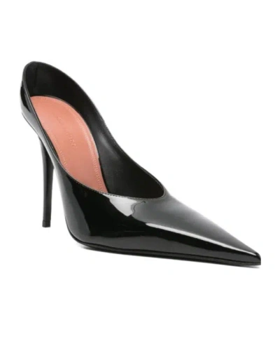 Amina Muaddi Pointed-toe High Heels In Black