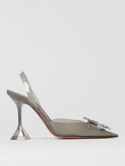 AMINA MUADDI PUMPS AMINA MUADDI WOMAN COLOR GREY,G55536020
