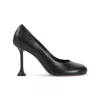 Amina Muaddi Women Iris Pump 95 Nappa Black 95 Mm Mini In Black