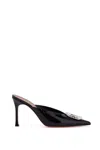 Amina Muaddi Camelia Mules In Multi