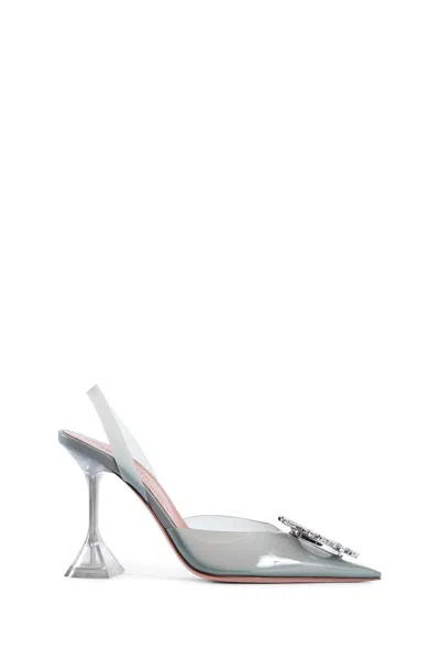Amina Muaddi Pumps In Gray