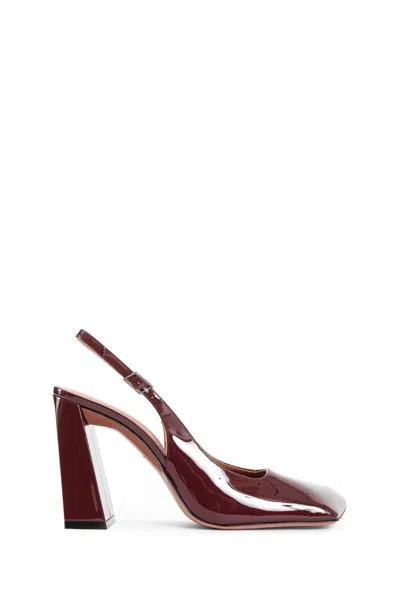 Amina Muaddi Pumps In Red
