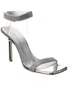 Amina Muaddi Rih 95mm Crystal-embellished Sandals In Silver