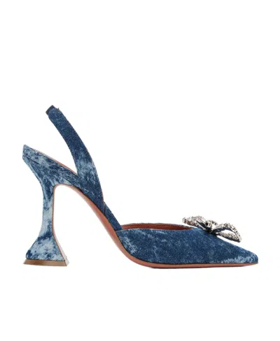 AMINA MUADDI ROSIE POINTED HIGH HEELS