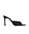 Amina Muaddi Women Alexa Slipper Sandals In Black