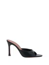 Amina Muaddi Women Alexa Slipper Sandals In Black