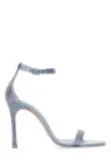 Amina Muaddi Kim 115mm Crystal-embellished Sandals