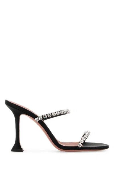 Amina Muaddi Sandals In Black