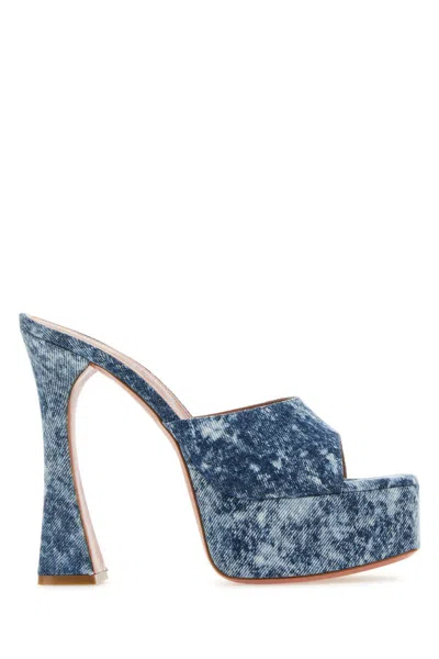 Amina Muaddi Dalida Square-toed High-heeled Sandals In Acid