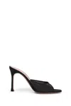 Amina Muaddi Sandals & Slides In Black