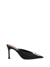 Amina Muaddi Camelia Mules In Multi