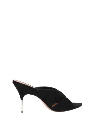 Amina Muaddi Sandals In Black