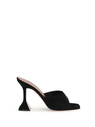 Amina Muaddi Sandals In Black