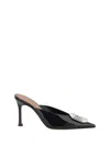 Amina Muaddi Camelia Mules In Multi
