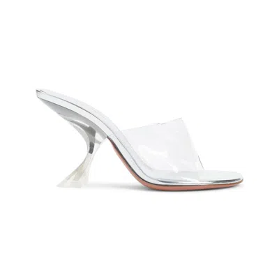 AMINA MUADDI SANDALS METALLIC