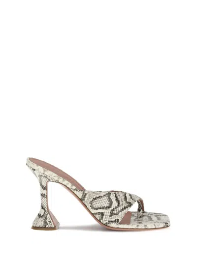 Amina Muaddi Sandals In Multi